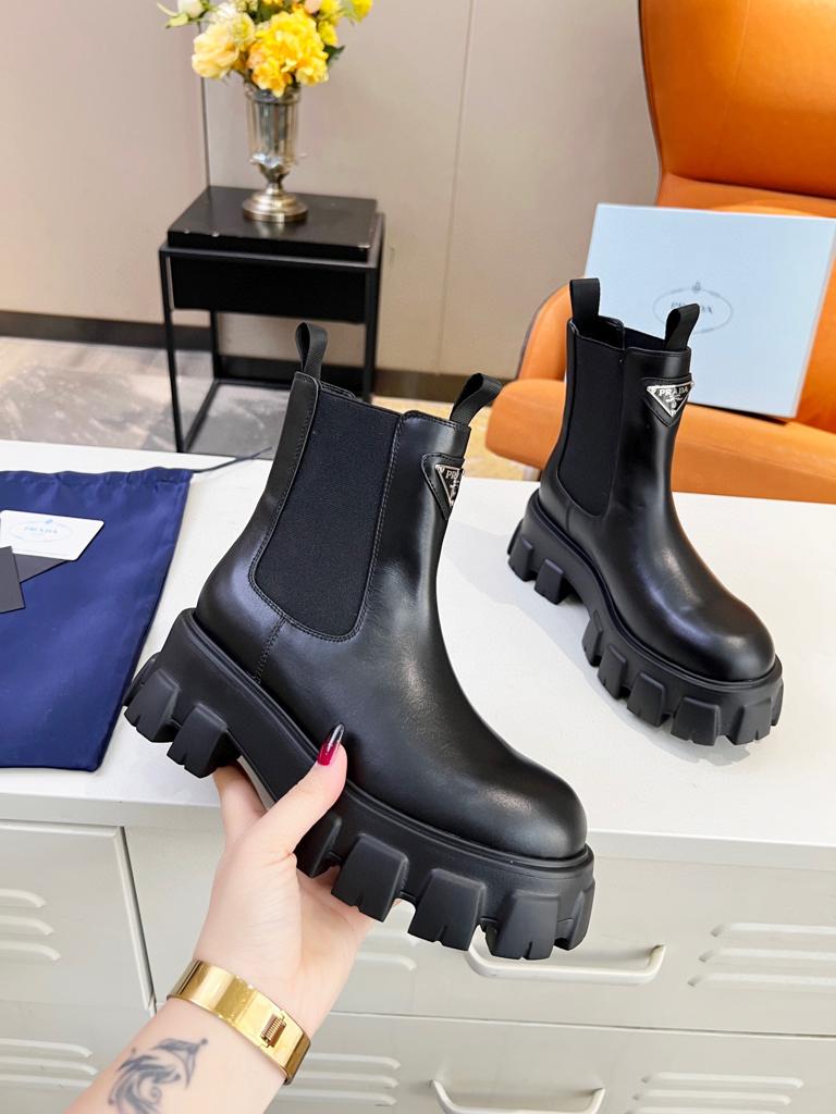 Prada Leather Boots