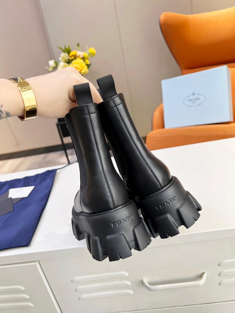Prada Leather Boots
