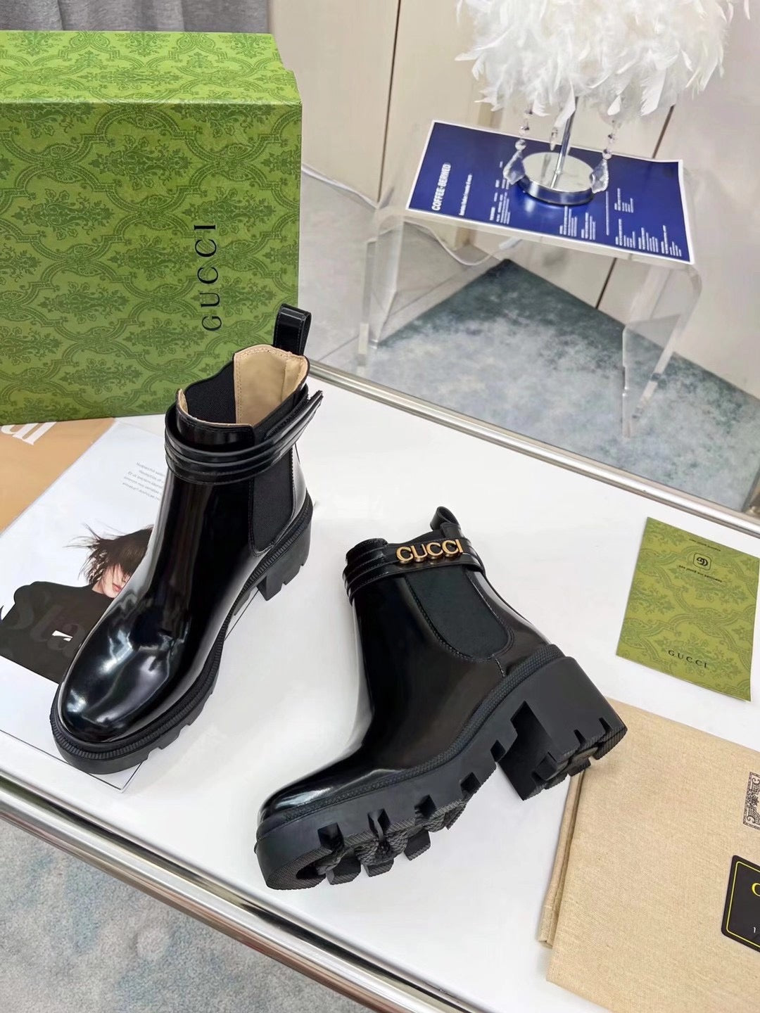 Gucci Heel Boots
