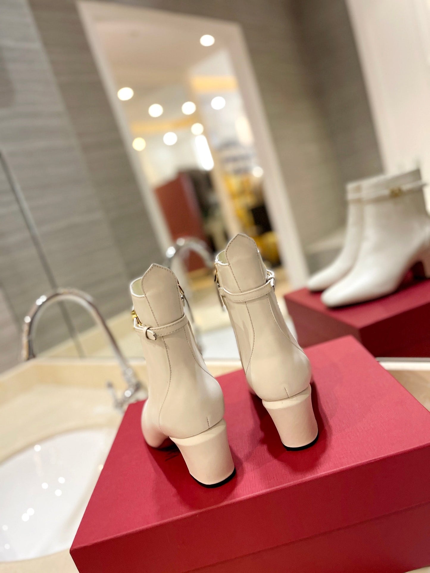 Valentino Short Heel Boots