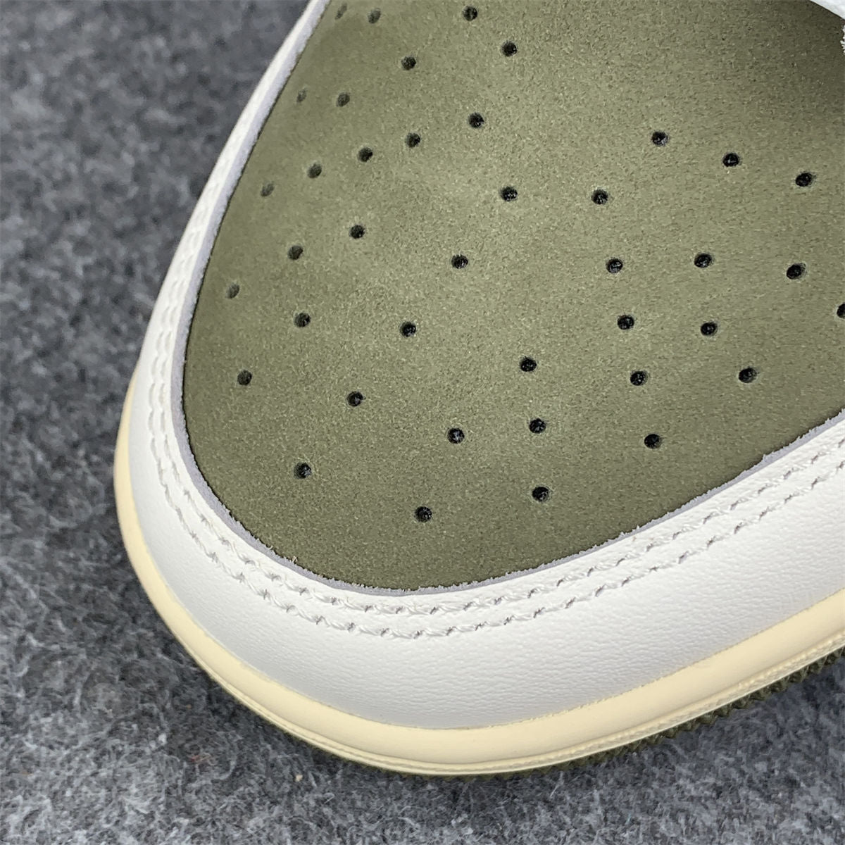 Travis Scott x Air Jordan 1 Retro Low OG SP 'Reverse Olive / Medium Olive'