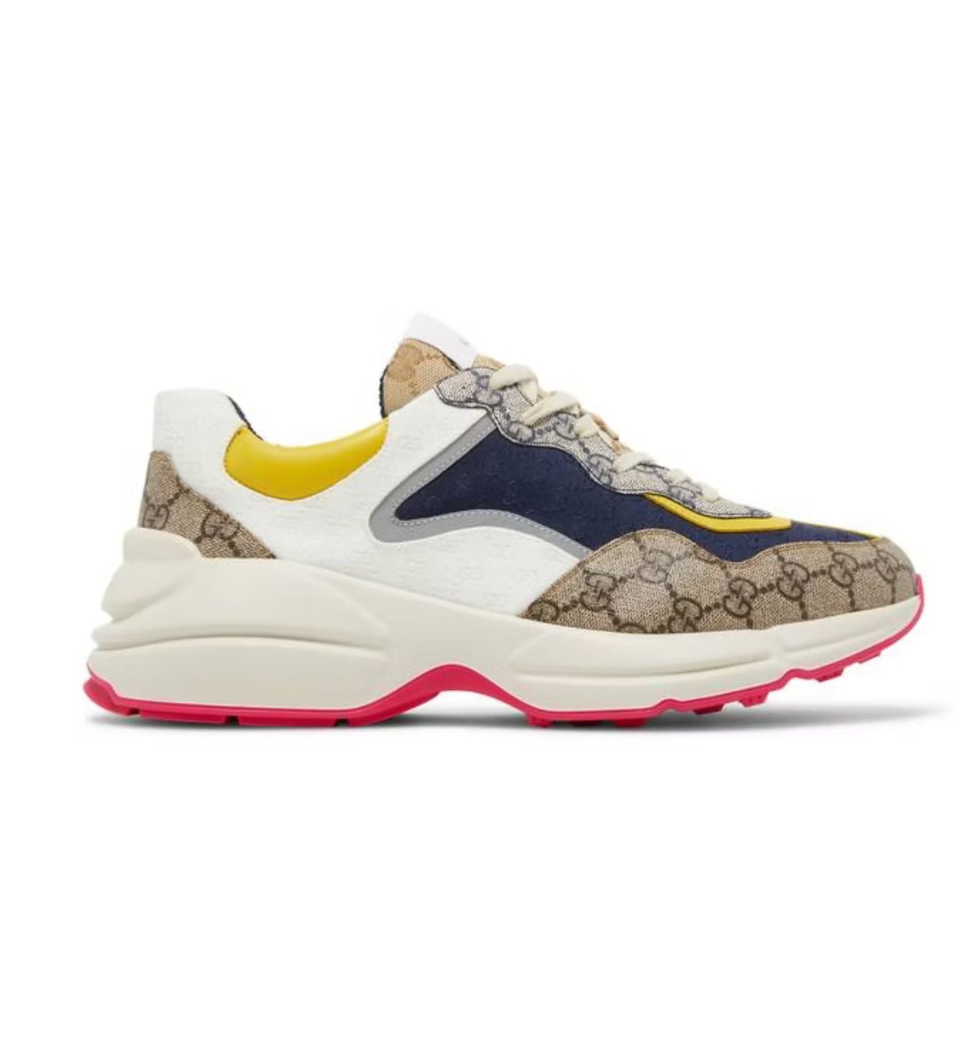 Gucci GG Rhyton 'Beige White Yellow'
