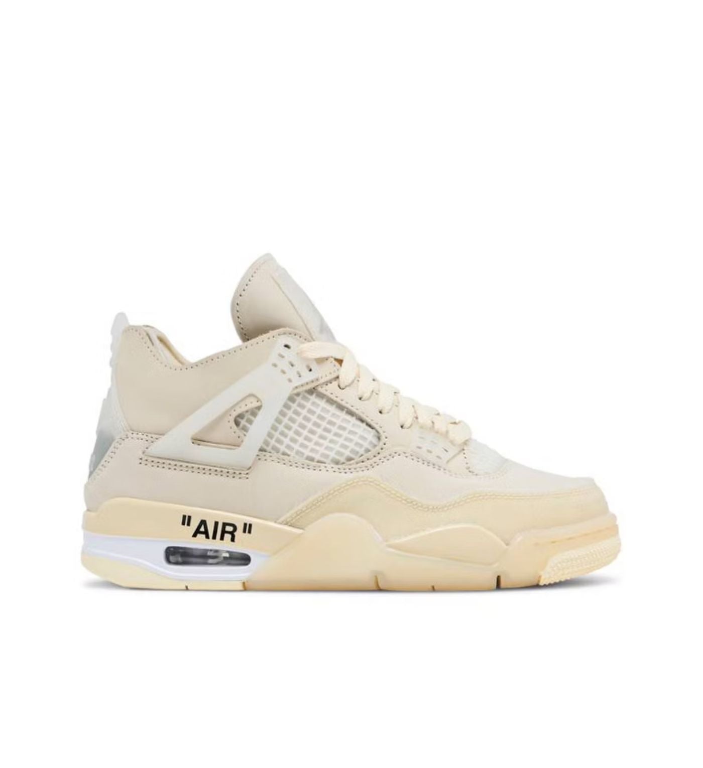Off-White x Wmns Air Jordan 4 Retro SP'Sail'