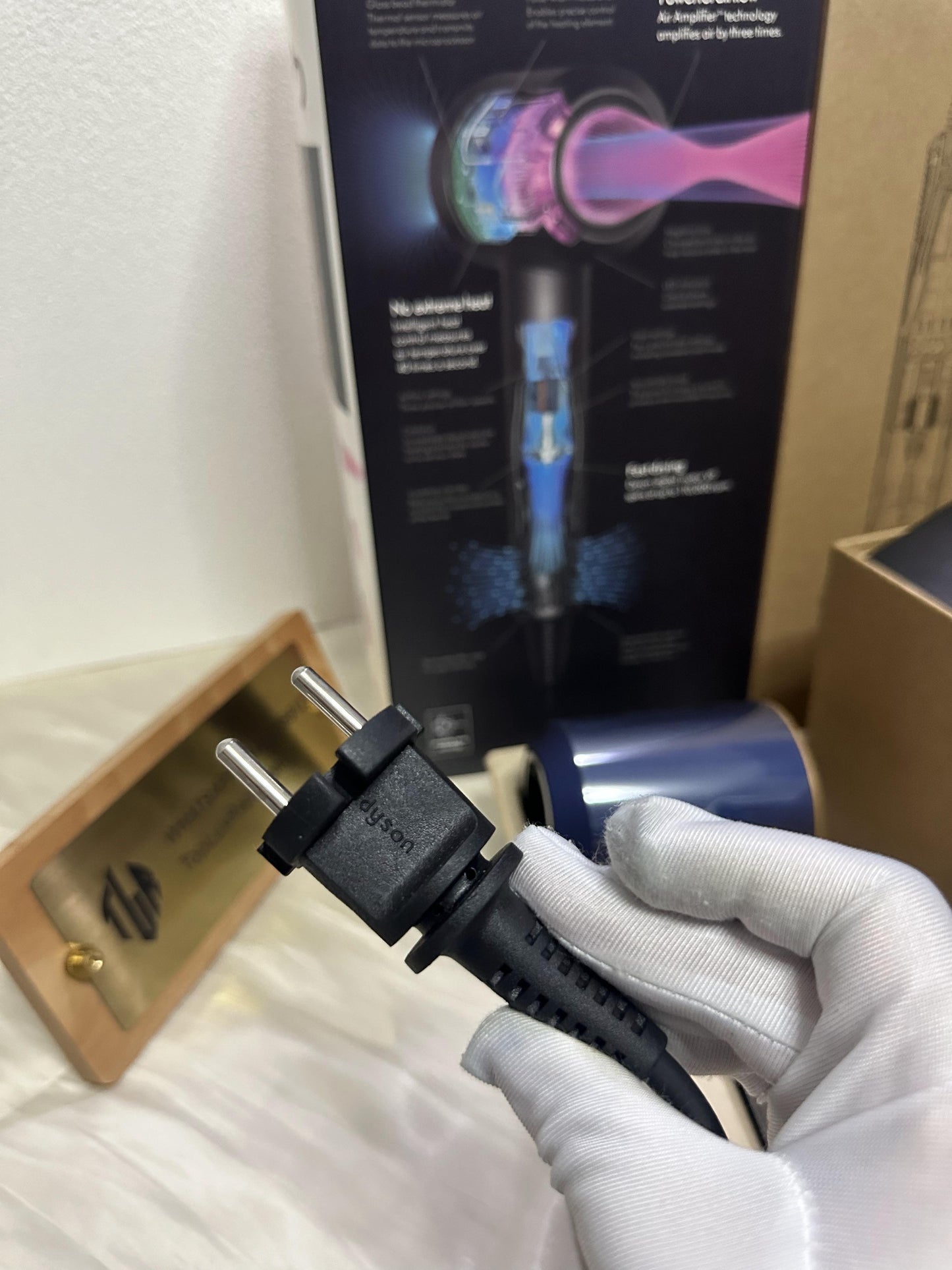 Dyson supersonic hair dryer - limited edition metallic finish