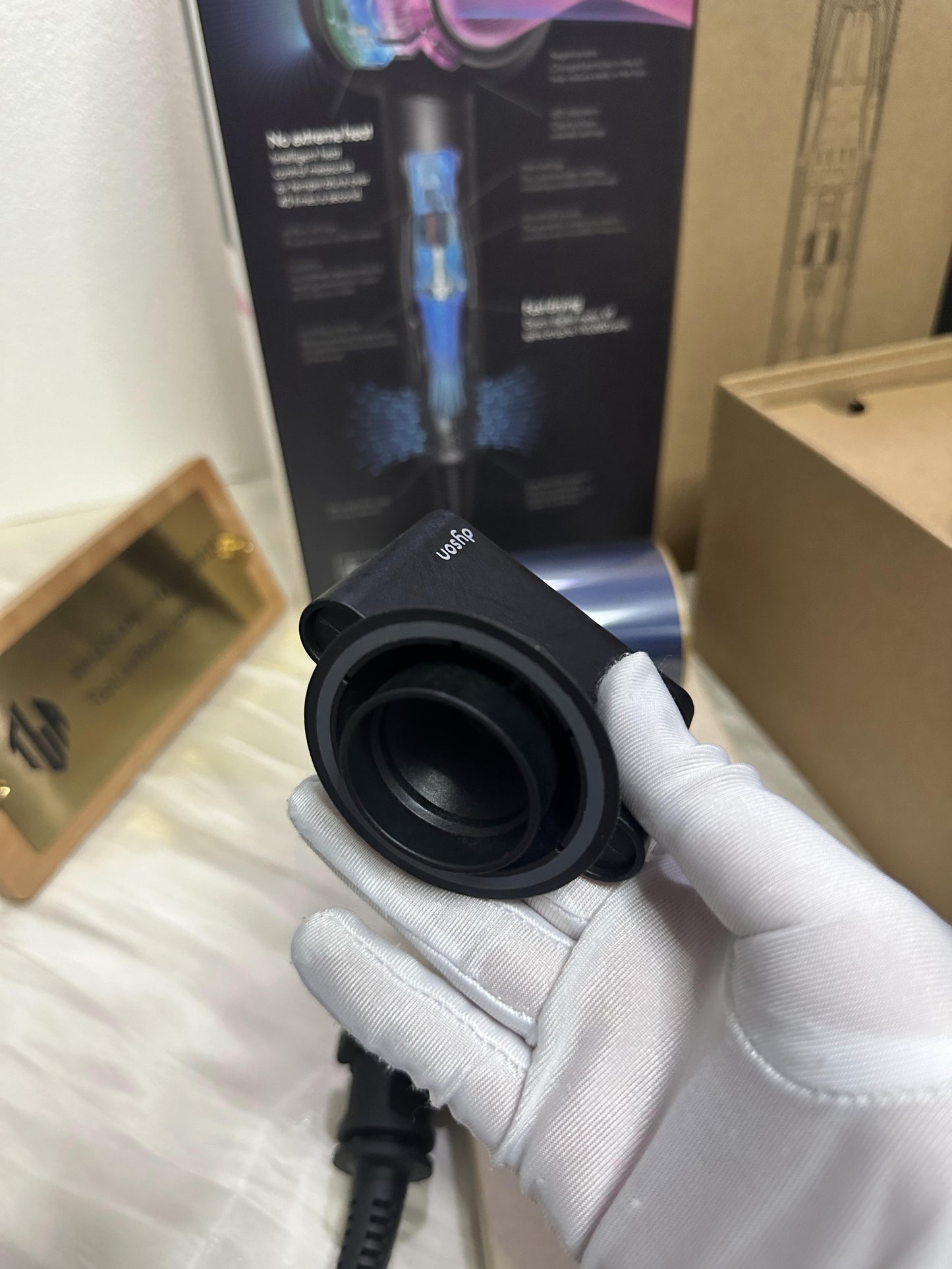 Dyson supersonic hair dryer - limited edition metallic finish