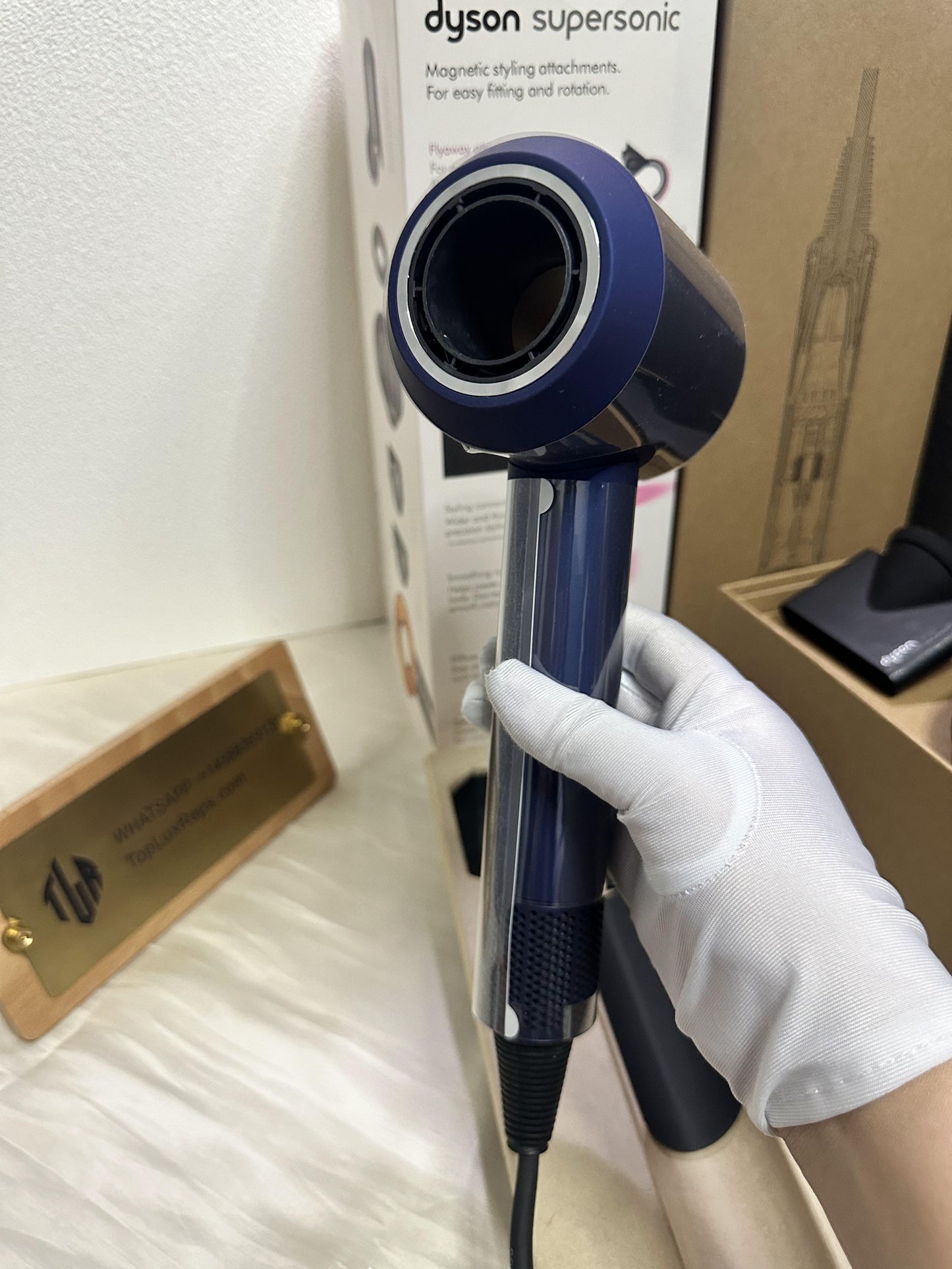 Dyson supersonic hair dryer - limited edition metallic finish