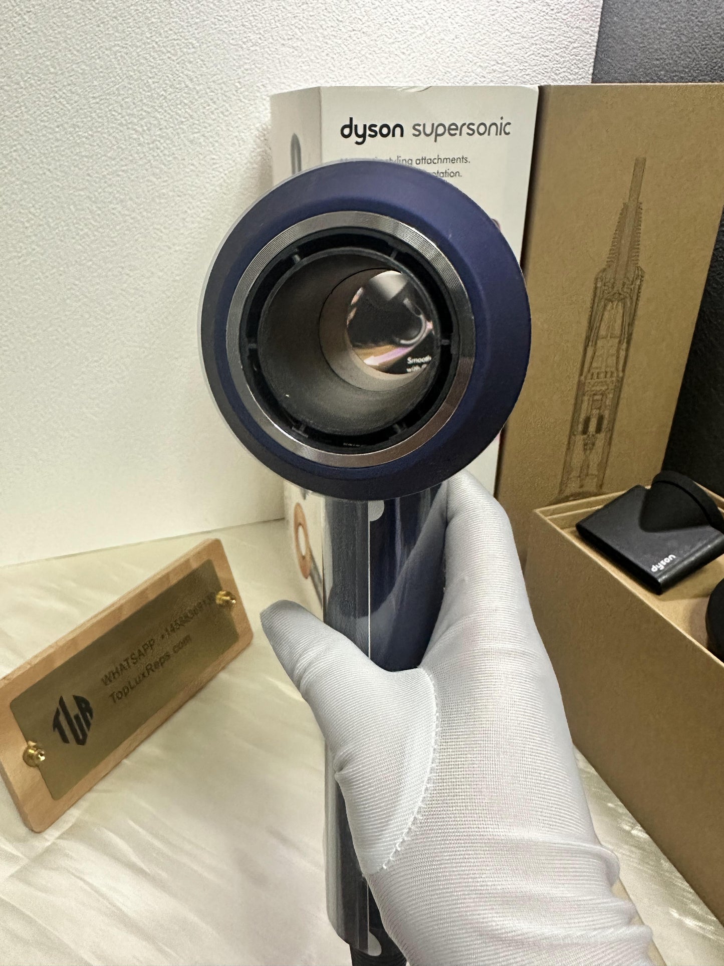 Dyson supersonic hair dryer - limited edition metallic finish
