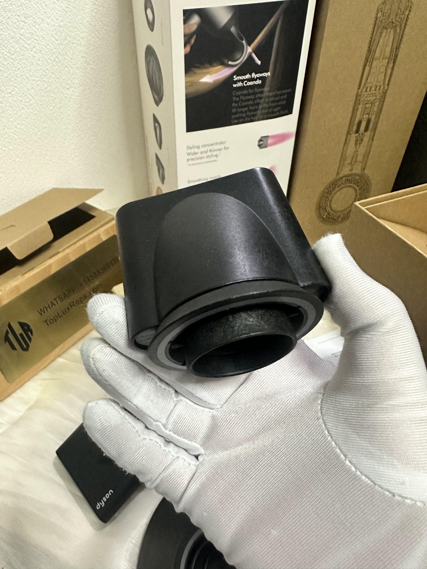 Dyson supersonic hair dryer - limited edition metallic finish