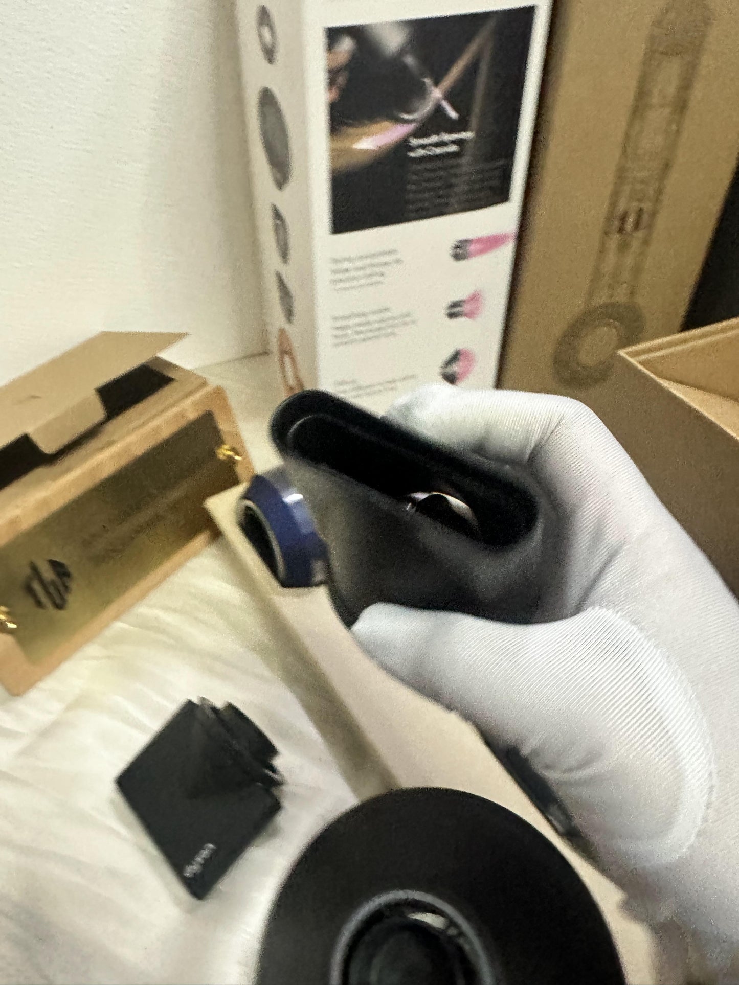 Dyson supersonic hair dryer - limited edition metallic finish