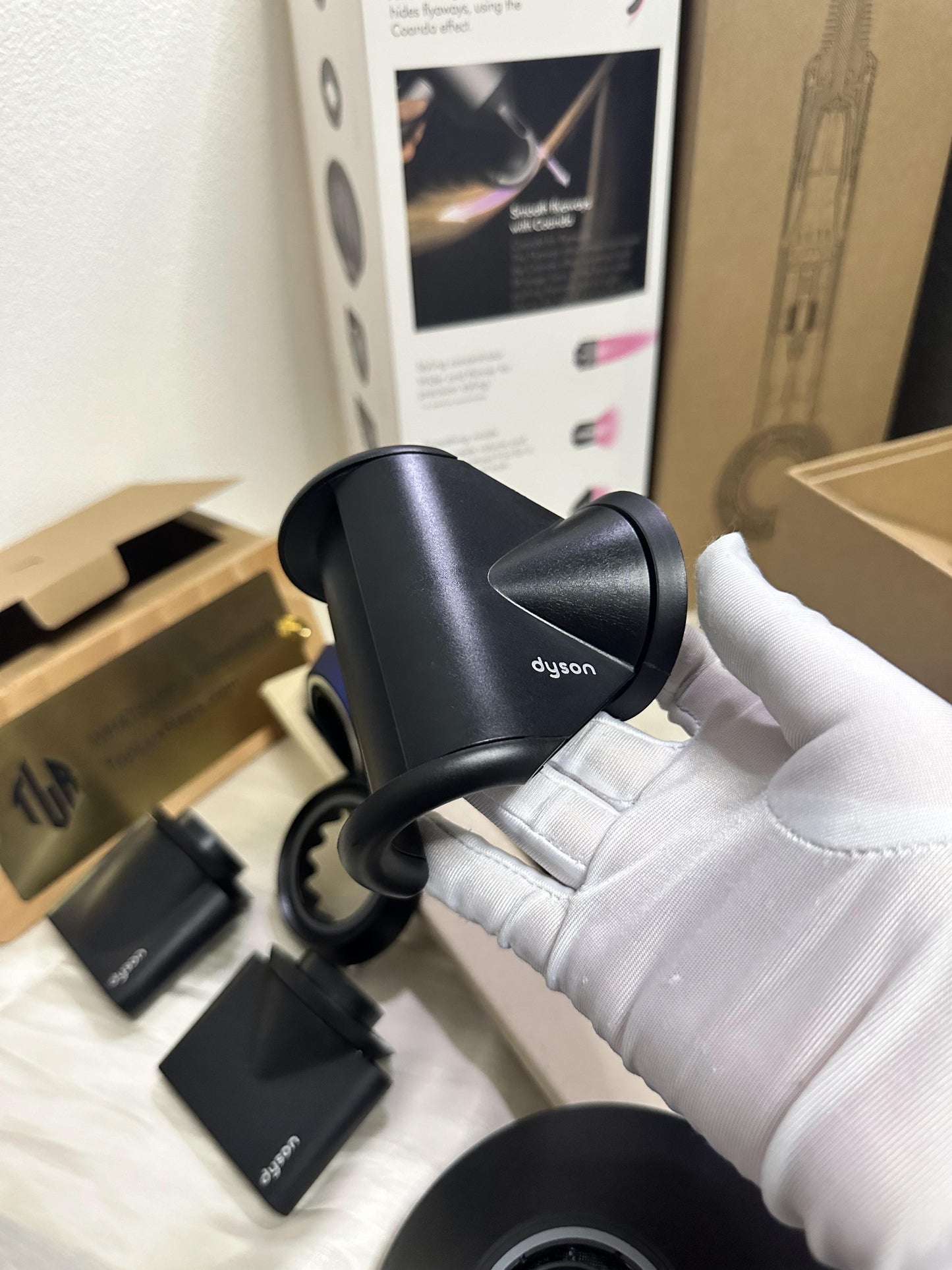 Dyson supersonic hair dryer - limited edition metallic finish