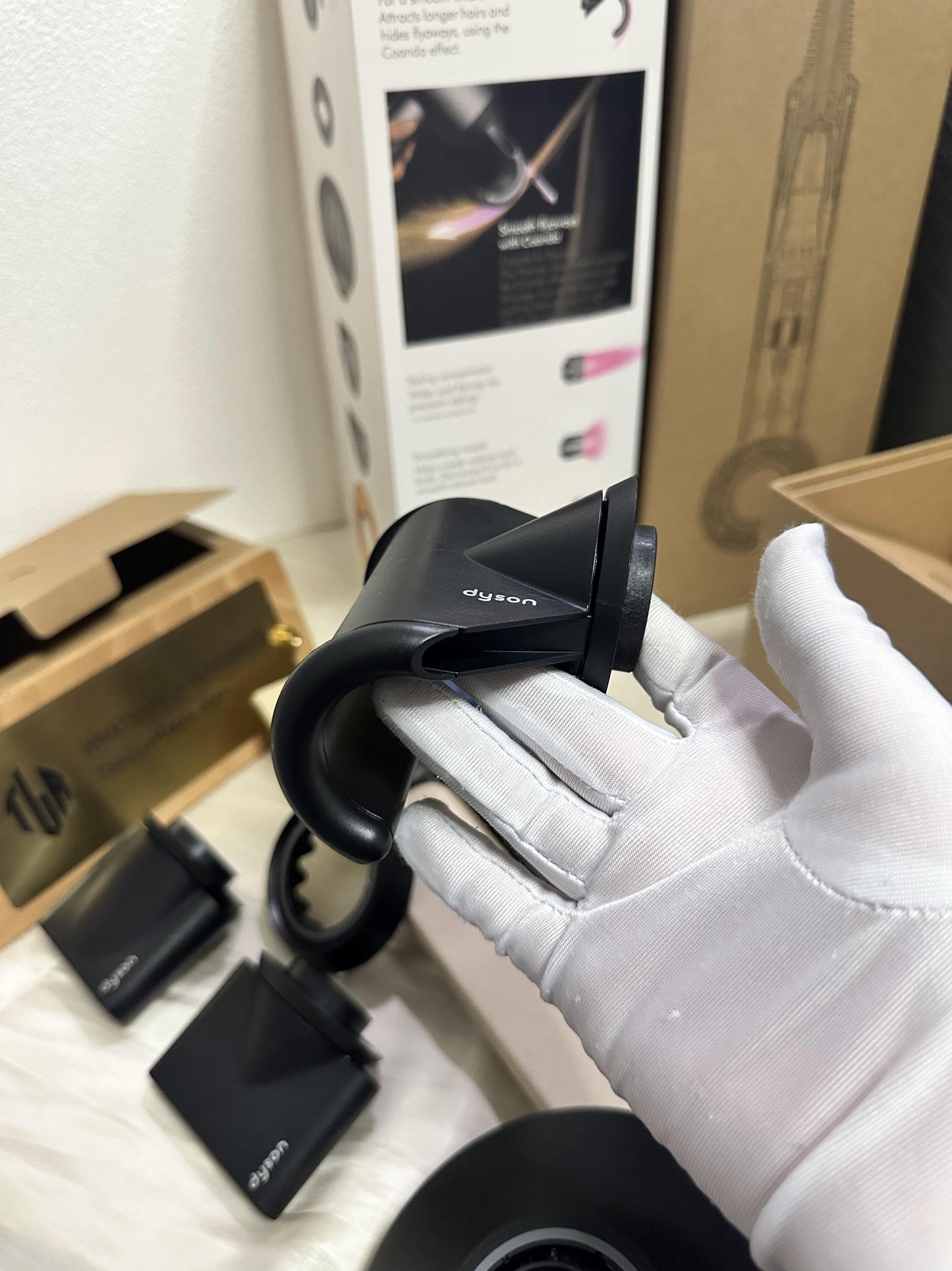 Dyson supersonic hair dryer - limited edition metallic finish