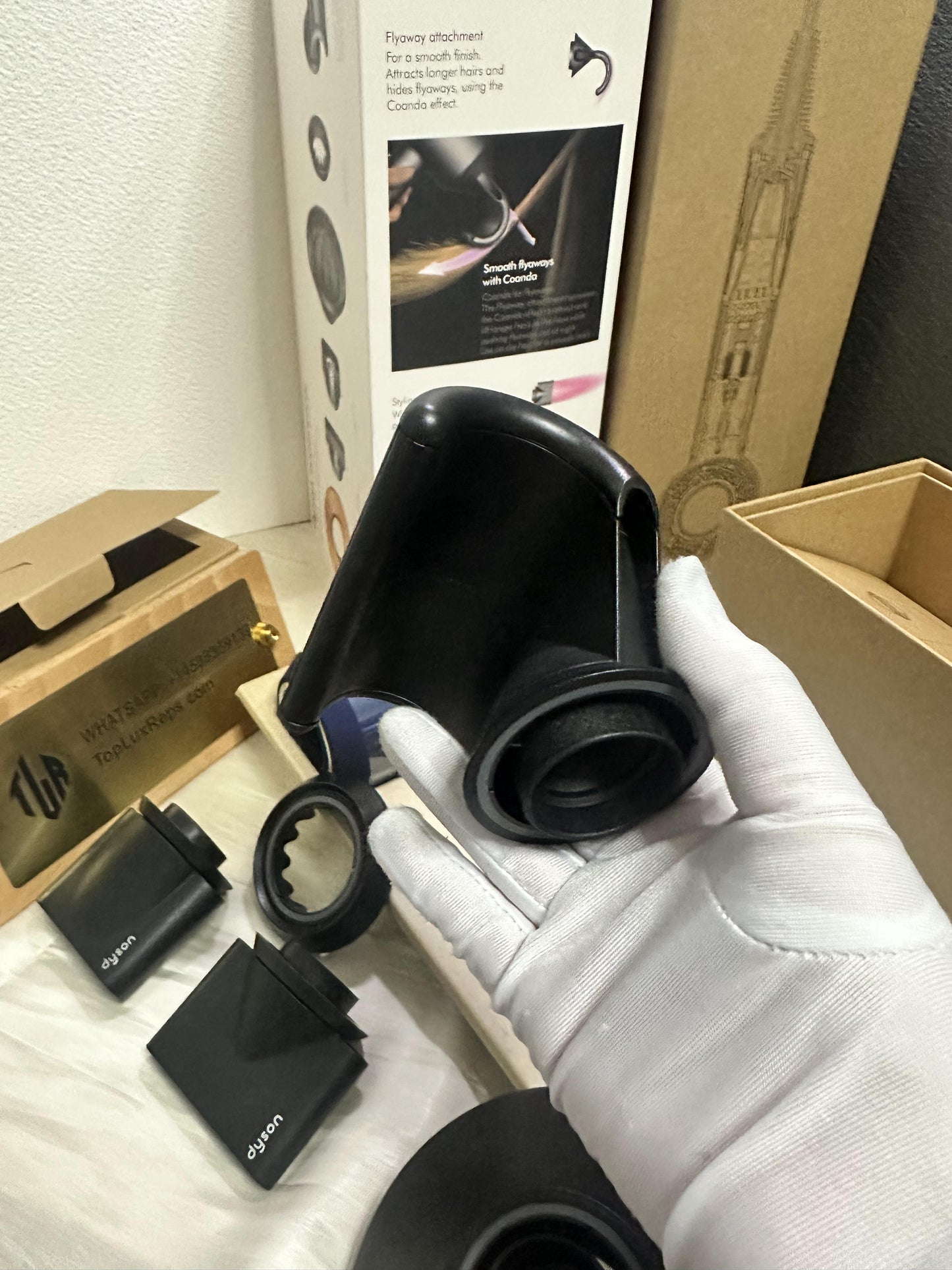 Dyson supersonic hair dryer - limited edition metallic finish