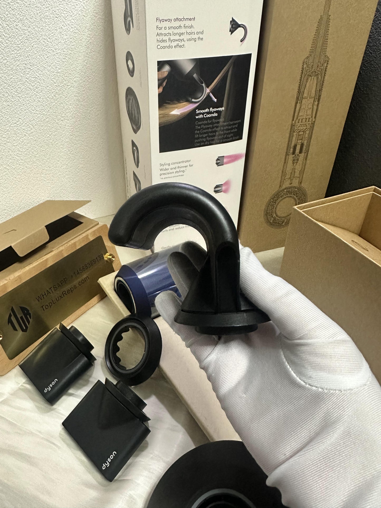 Dyson supersonic hair dryer - limited edition metallic finish