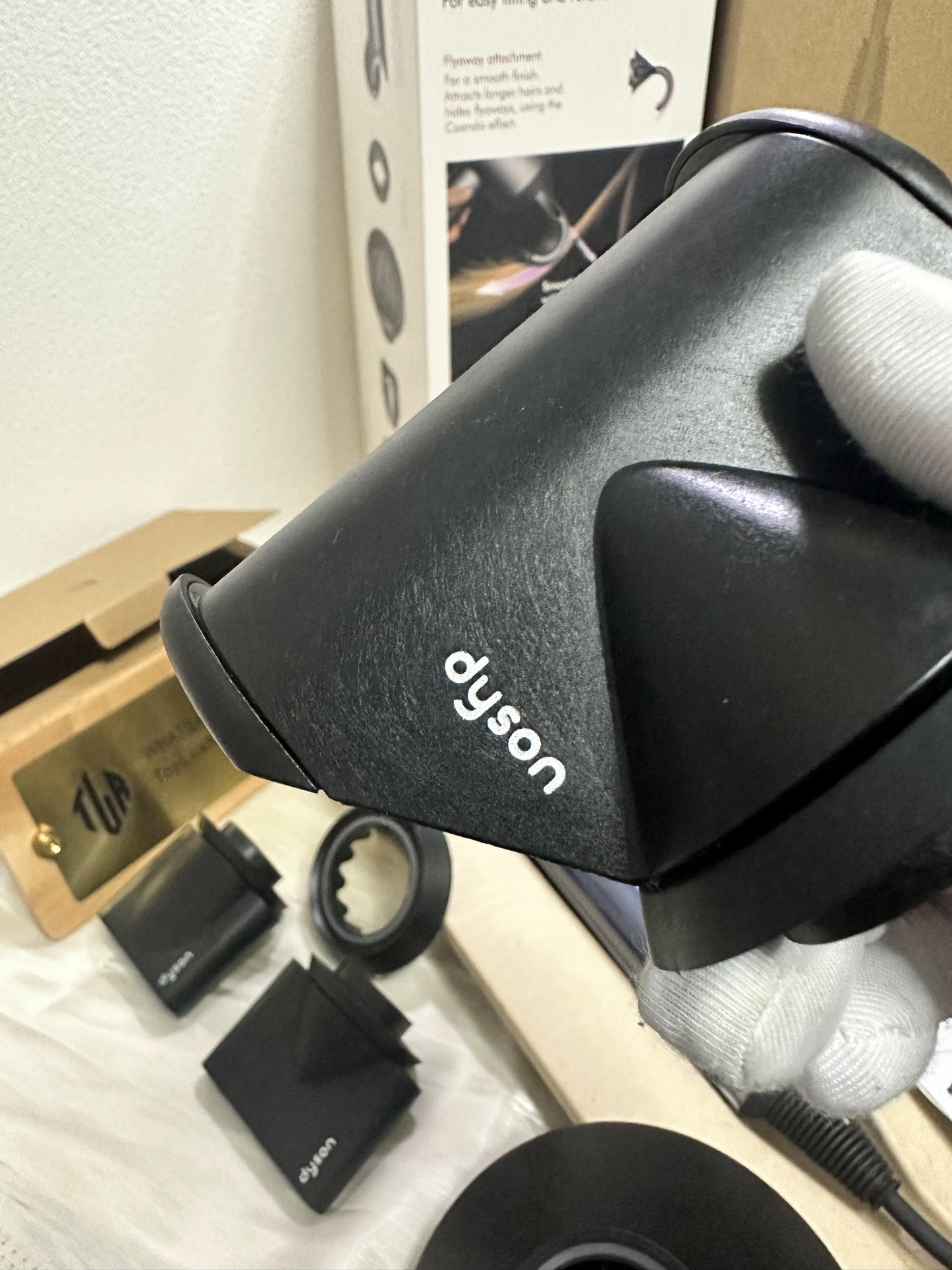 Dyson supersonic hair dryer - limited edition metallic finish