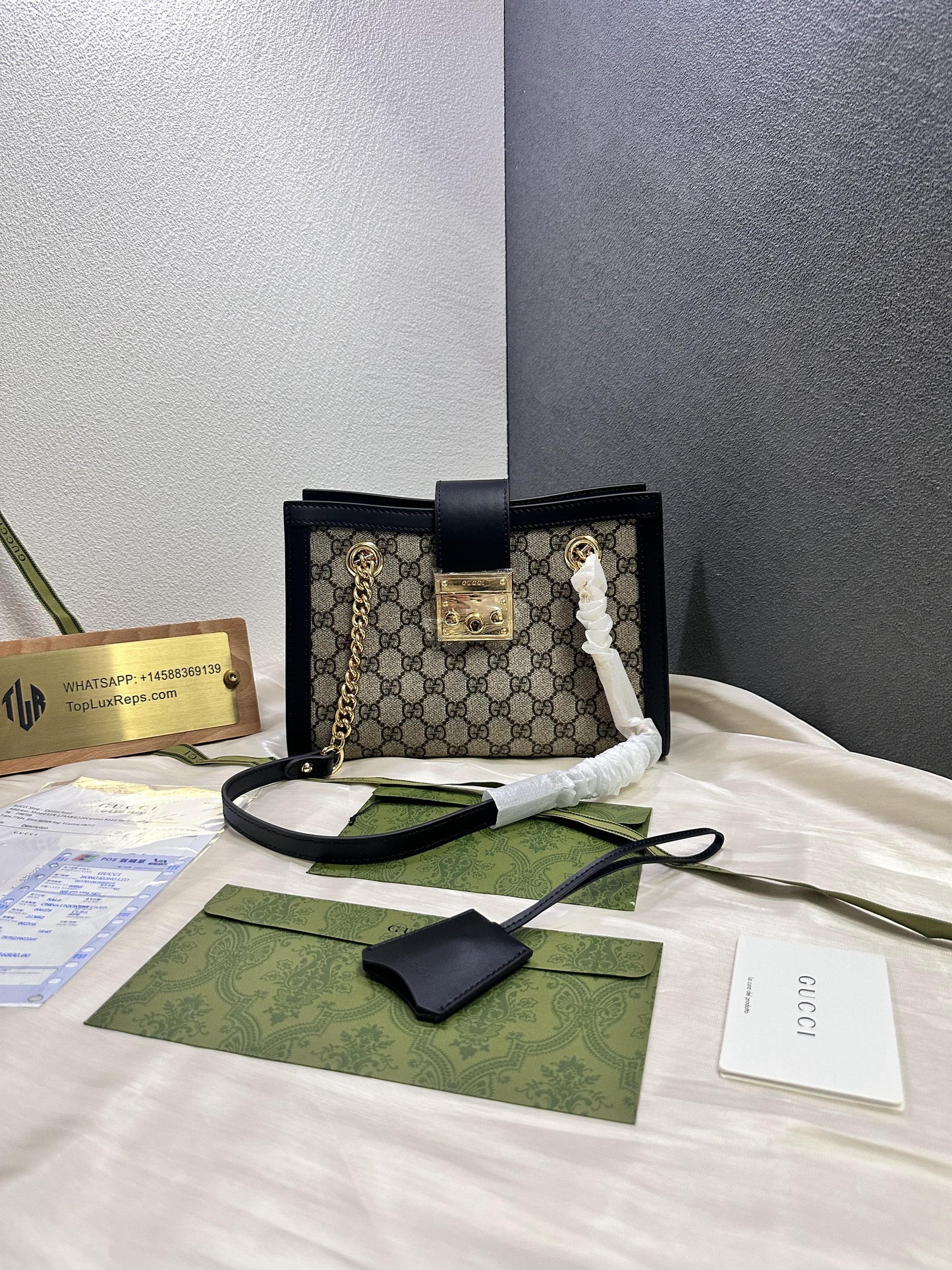 Gucci padlock shoulder bag