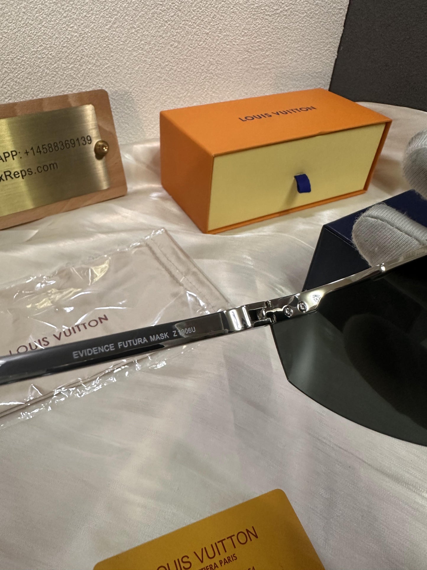 Louis Vuitton 1.1 Millionaire sunglasses - monogram metal mrame