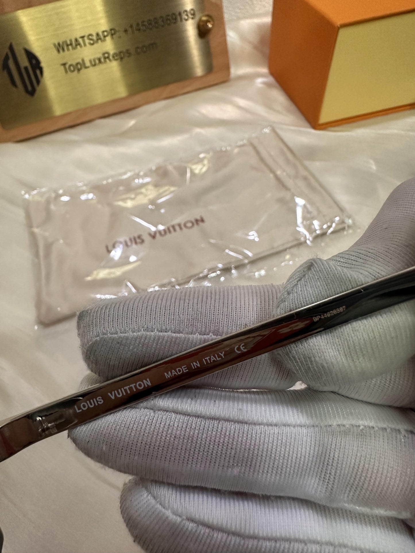 Louis Vuitton 1.1 Millionaire sunglasses - monogram metal mrame
