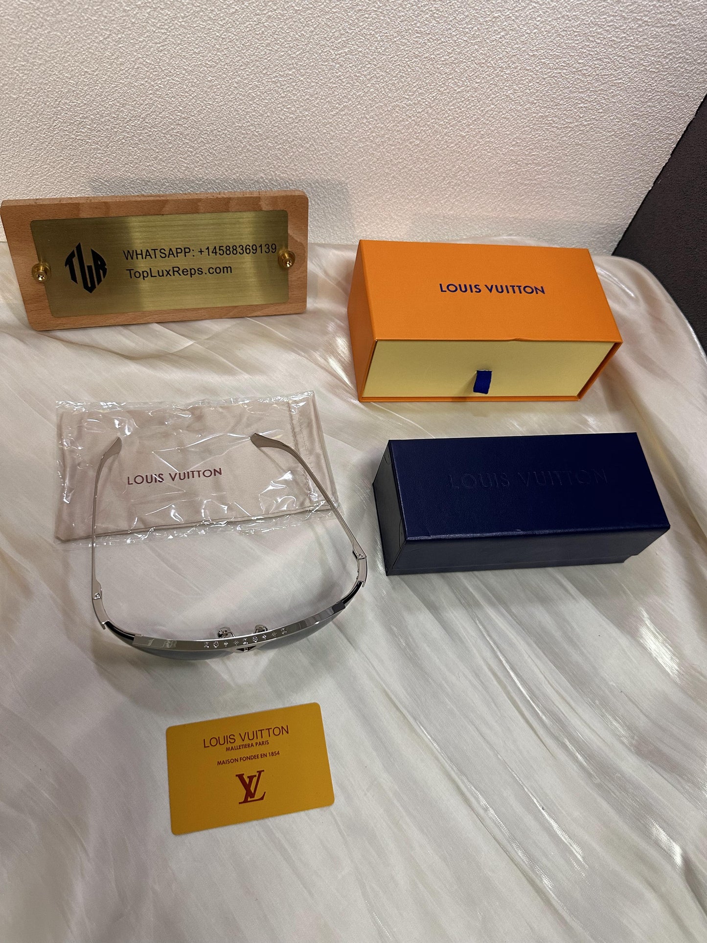 Louis Vuitton 1.1 Millionaire sunglasses - monogram metal mrame