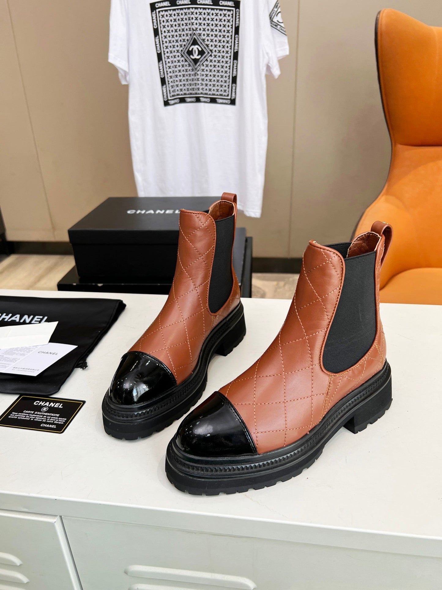 Chanel Ankle Boots