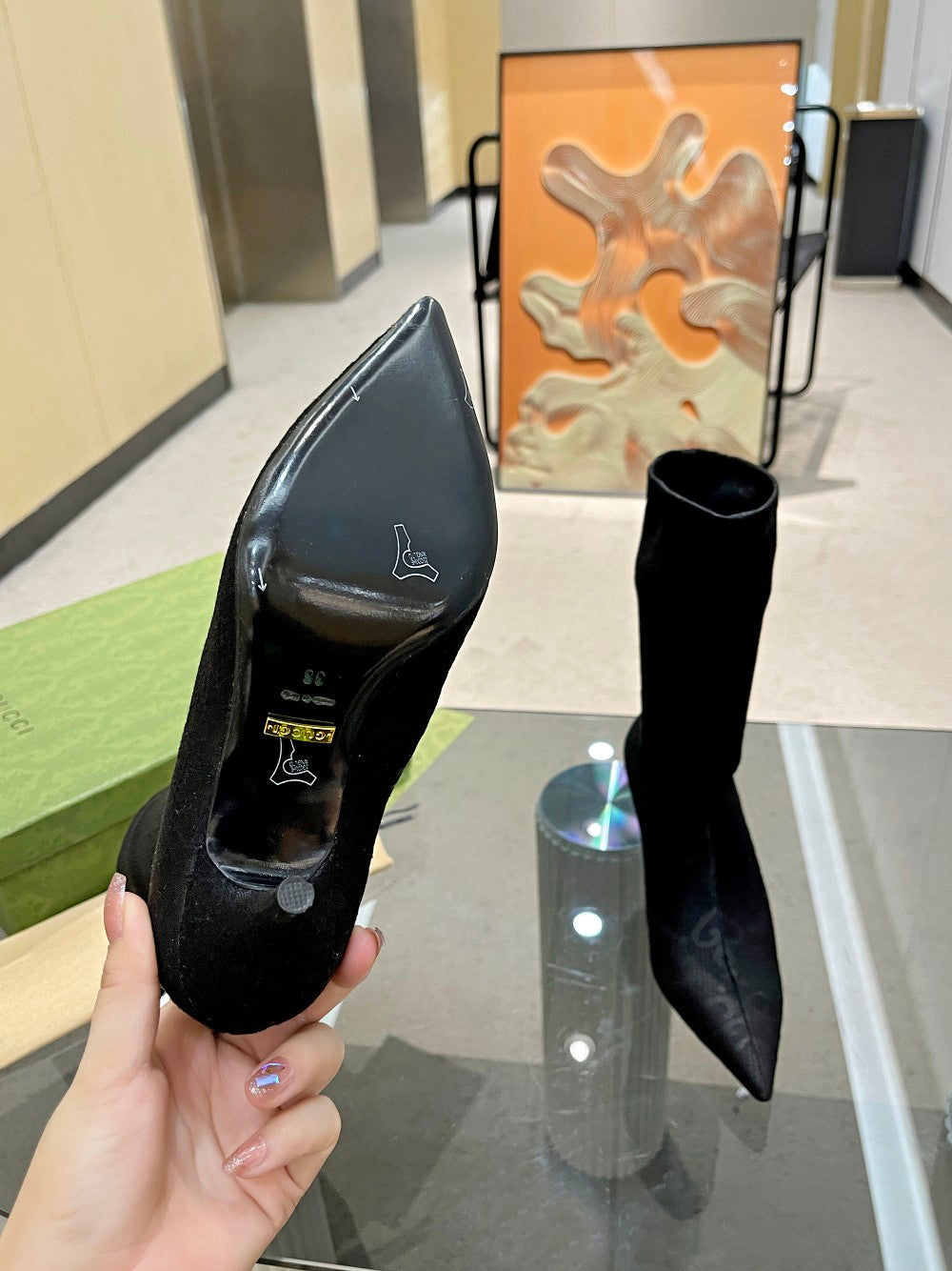 Gucci Ophidia Socks Boots