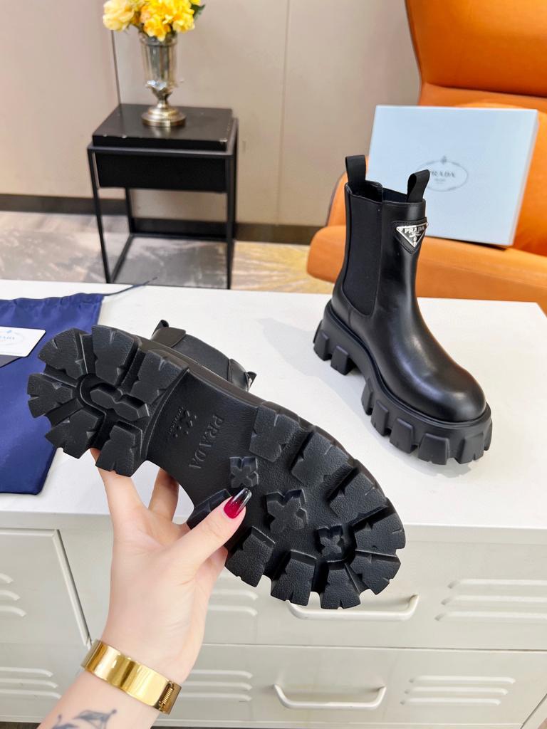 Prada Leather Boots