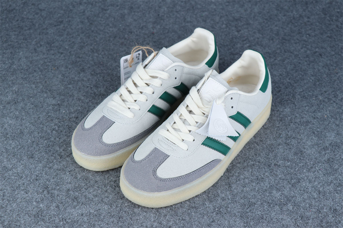 Ronnie Fieg x Clarks x 8th Street Samba 'Chalk White'