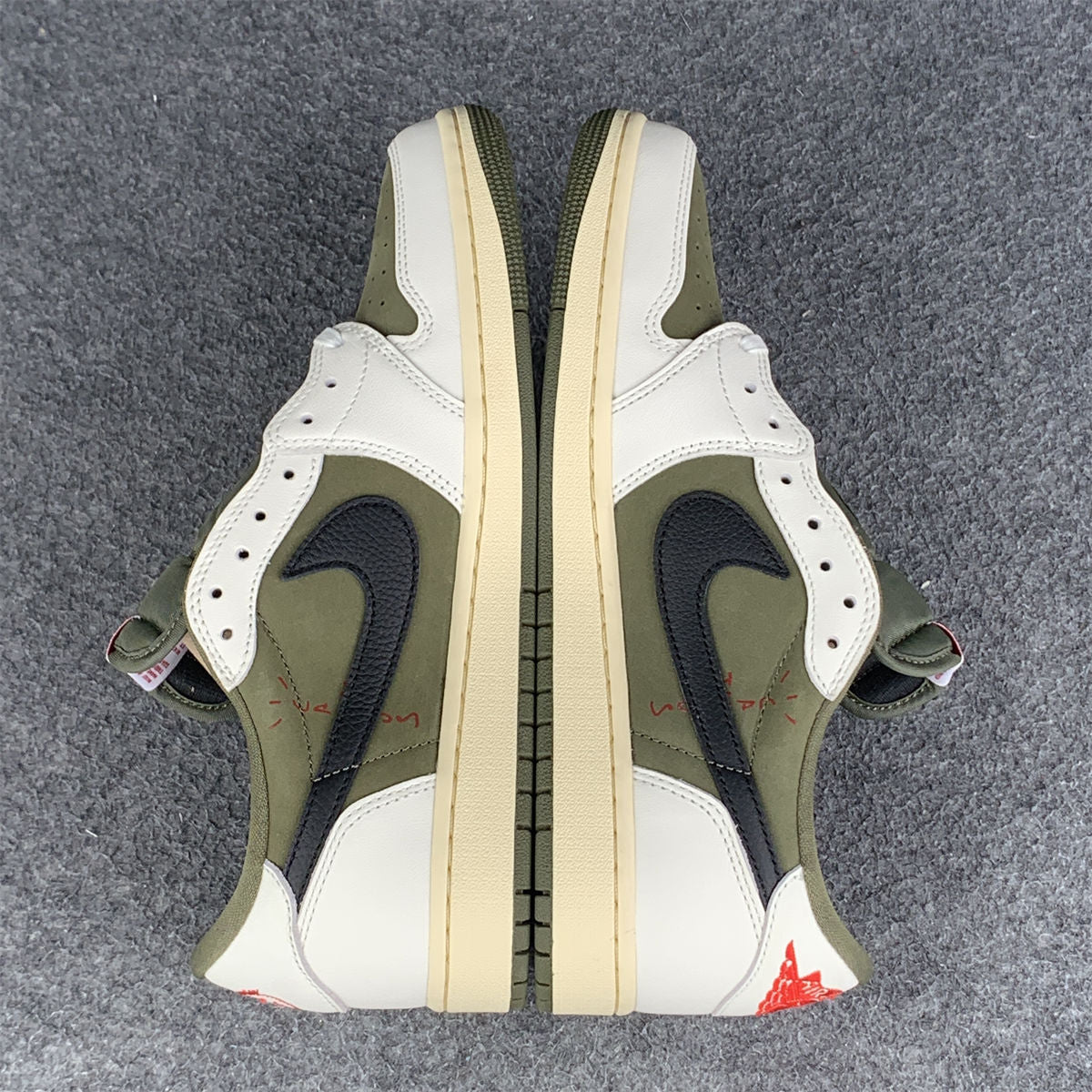 Travis Scott x Air Jordan 1 Retro Low OG SP 'Reverse Olive / Medium Olive'
