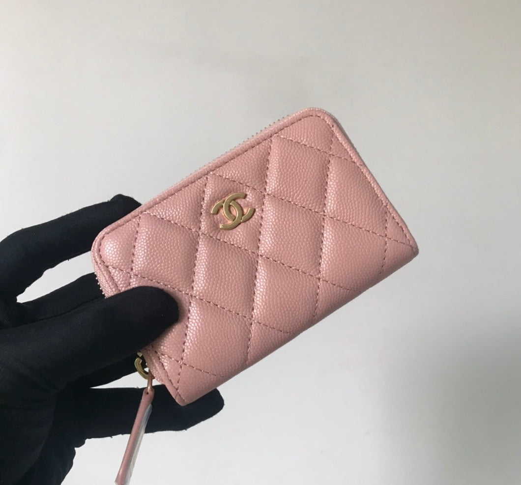 Chanel mini wallet