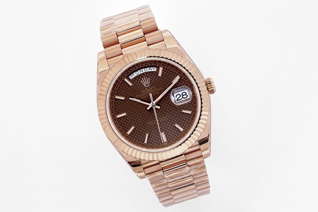 Chocolate & Everose Gold 40MM Watch