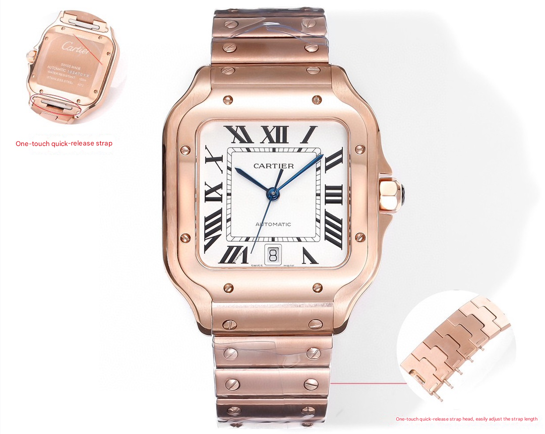 Santos 39.8MMx47.5MM Watch
(WGSA0018)