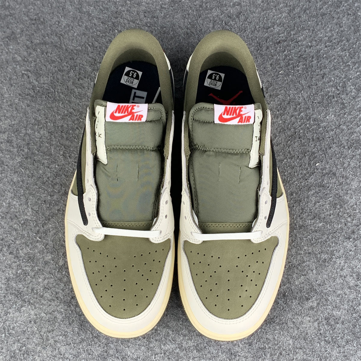 Travis Scott x Air Jordan 1 Retro Low OG SP 'Reverse Olive / Medium Olive'
