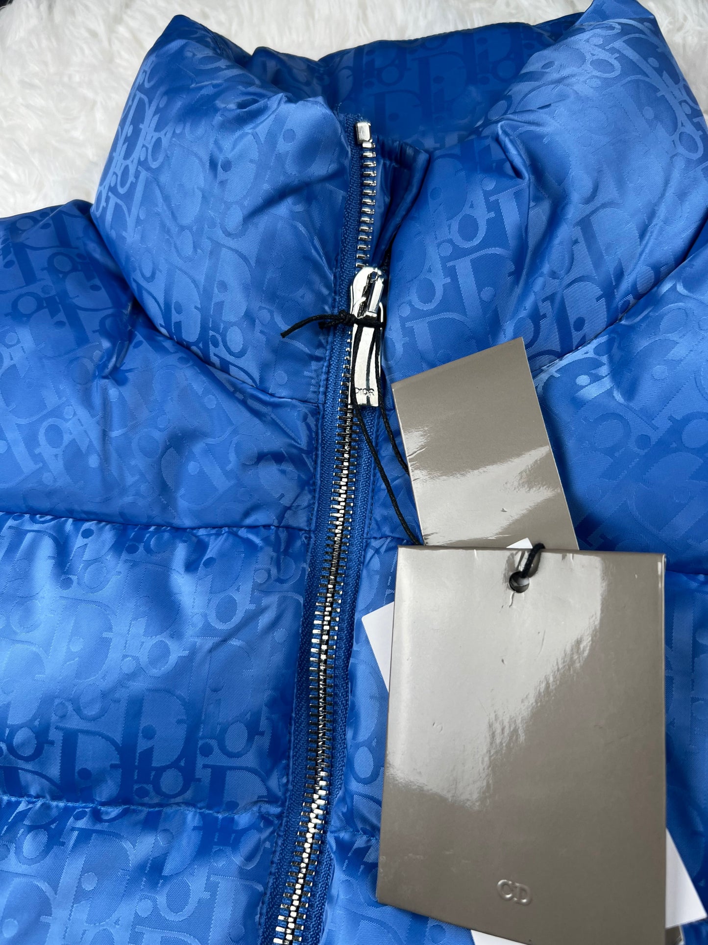 Giacca Dior Blue Oblique