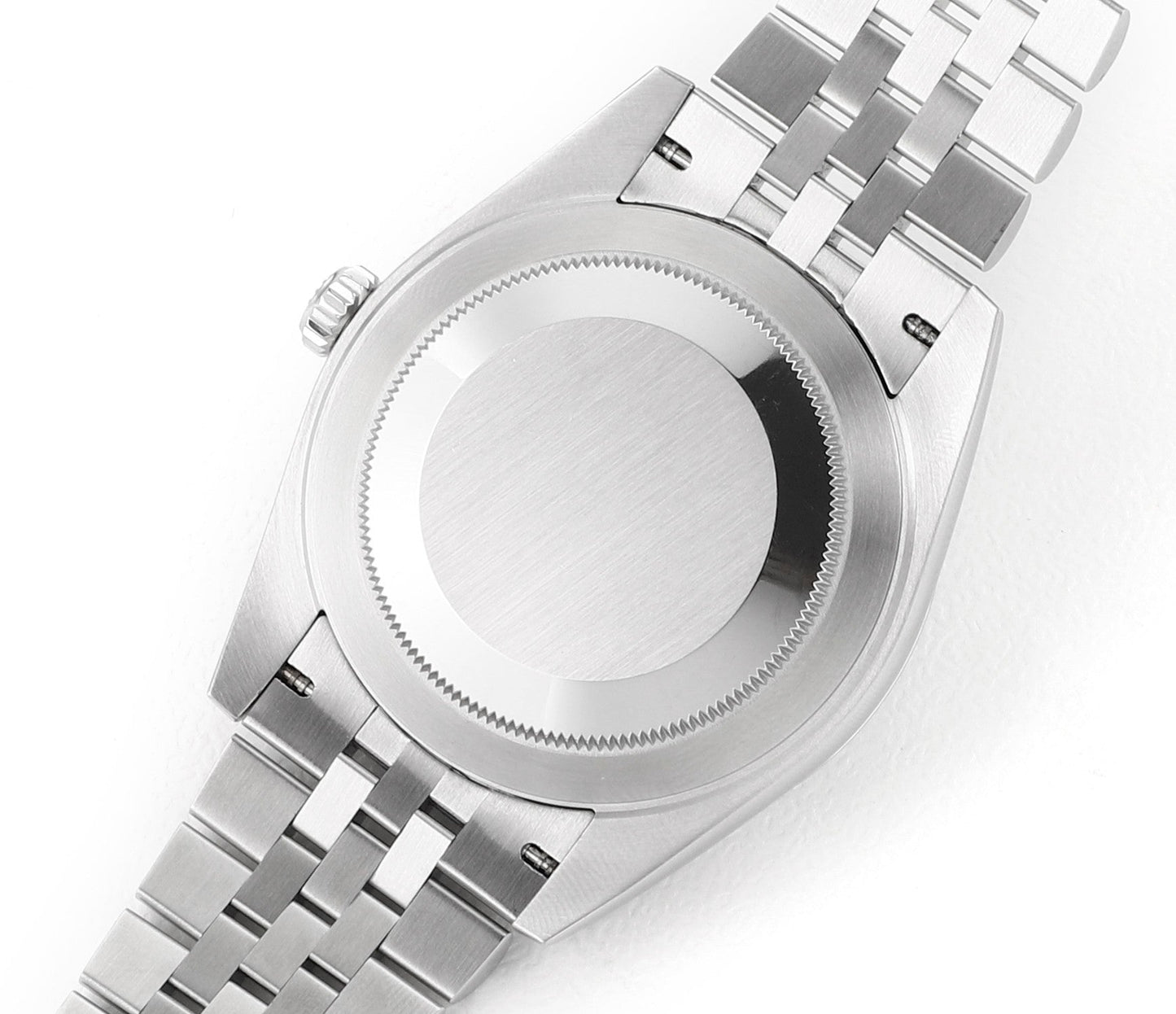 Rhodium Gray & Diamond 41MM Watch