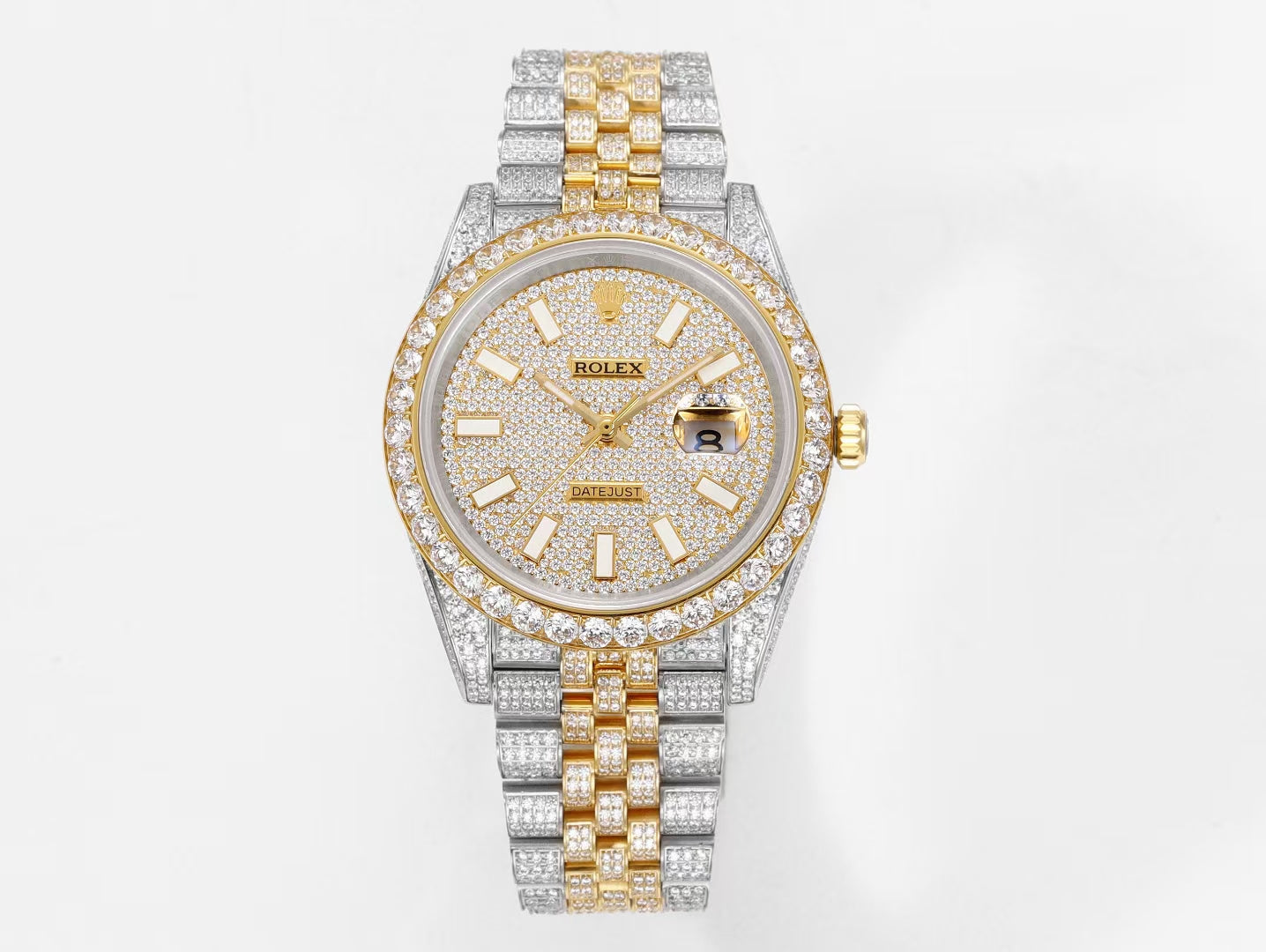 Diamond & Yellow Gold 41MM Watch