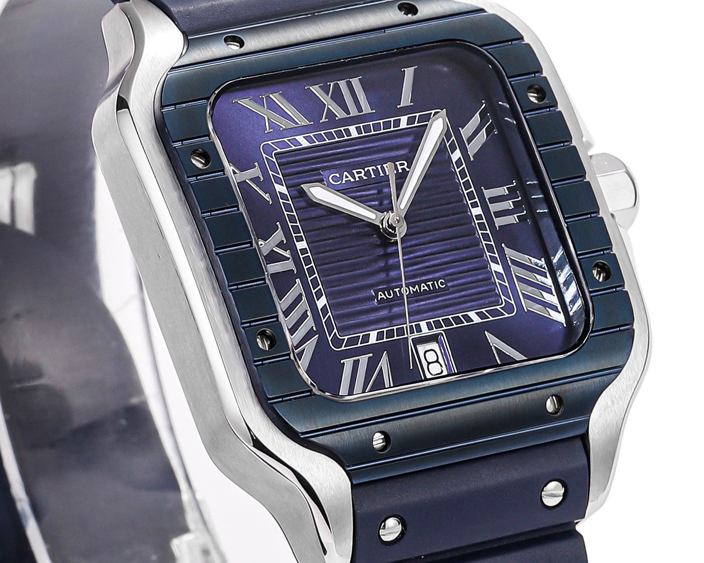 Santos Large 39.8x47.5mm Watch (WSSA0048)