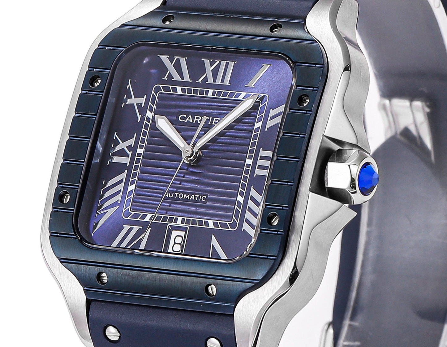 Santos Large 39.8x47.5mm Watch (WSSA0048)