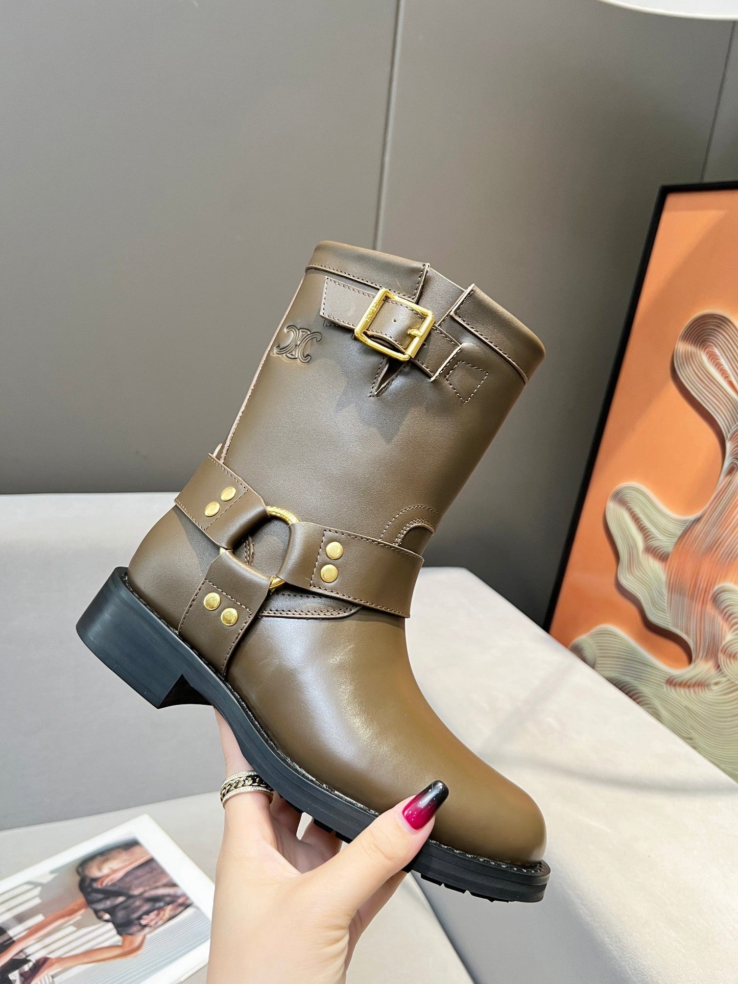 Celine Short Boots