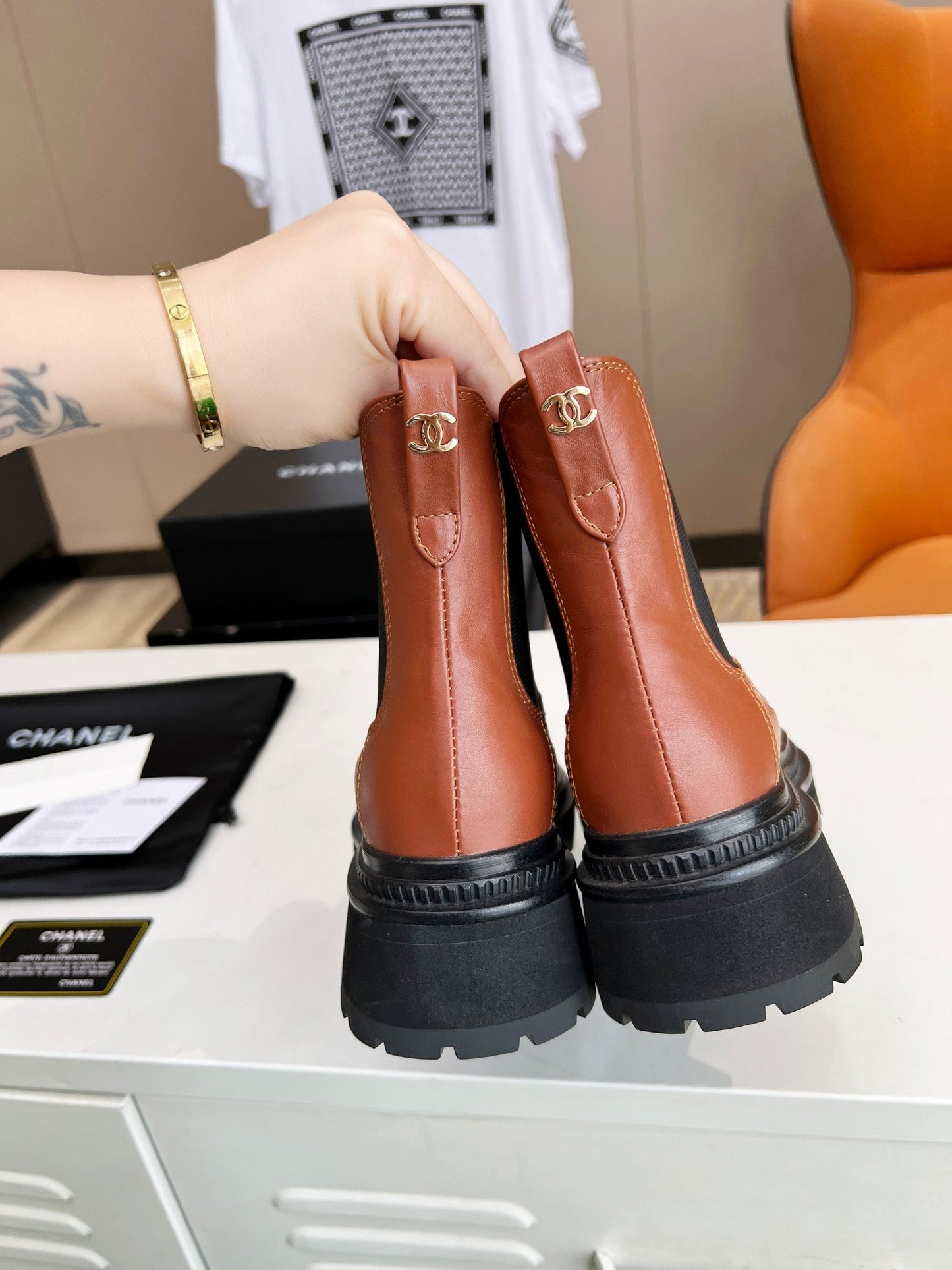 Chanel Ankle Boots