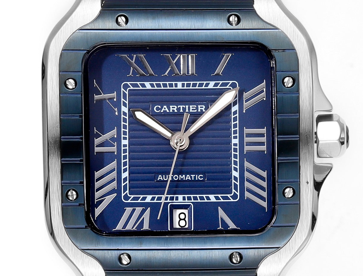 Santos Large 39.8x47.5mm Watch (WSSA0048)