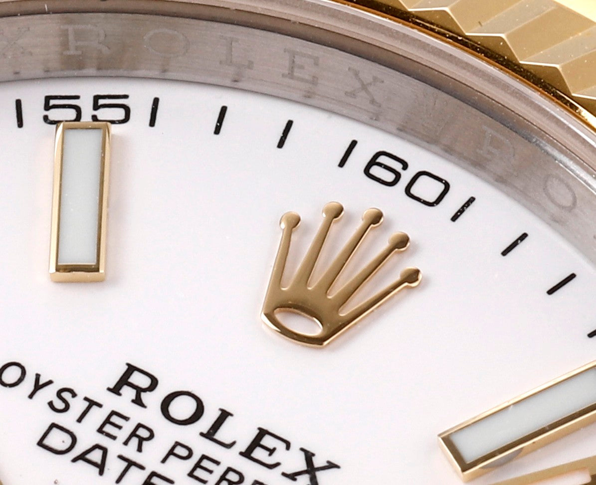 Yellow Gold & Steel White 41MM Watch