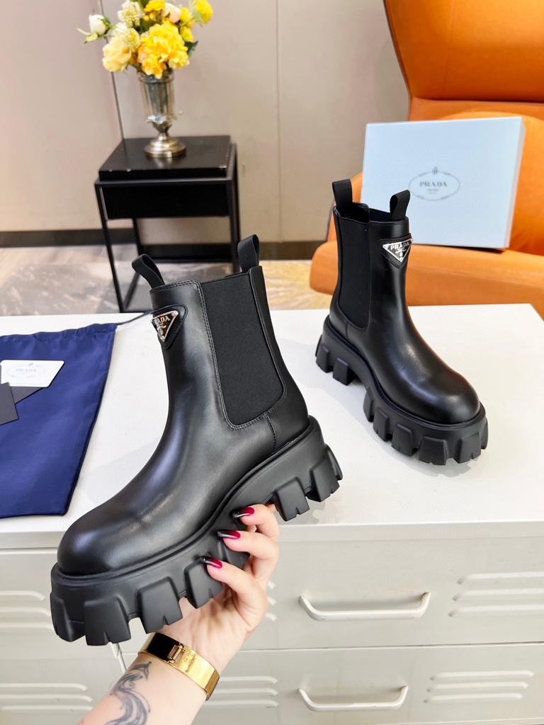Prada Leather Boots