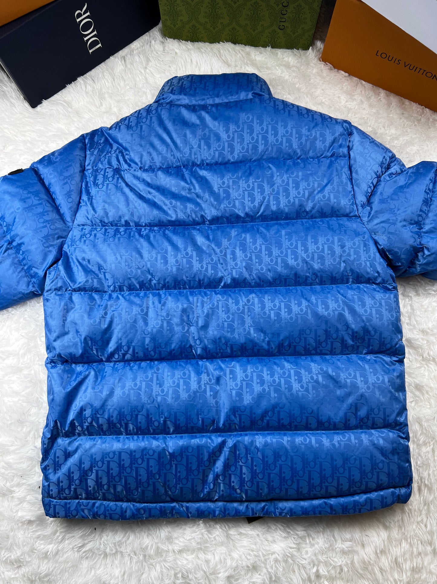 Giacca Dior Blue Oblique