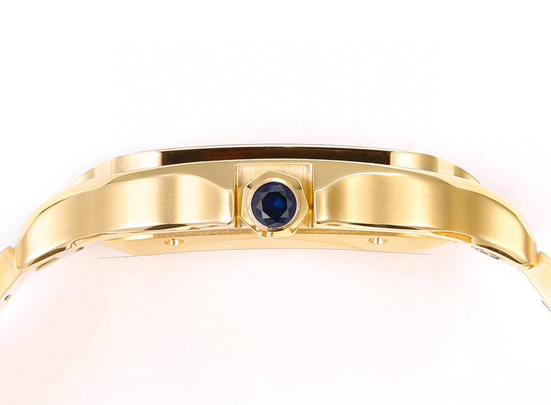 Santos Yellow Gold 39.8MMx47.5MM Watch (WGSA0029)