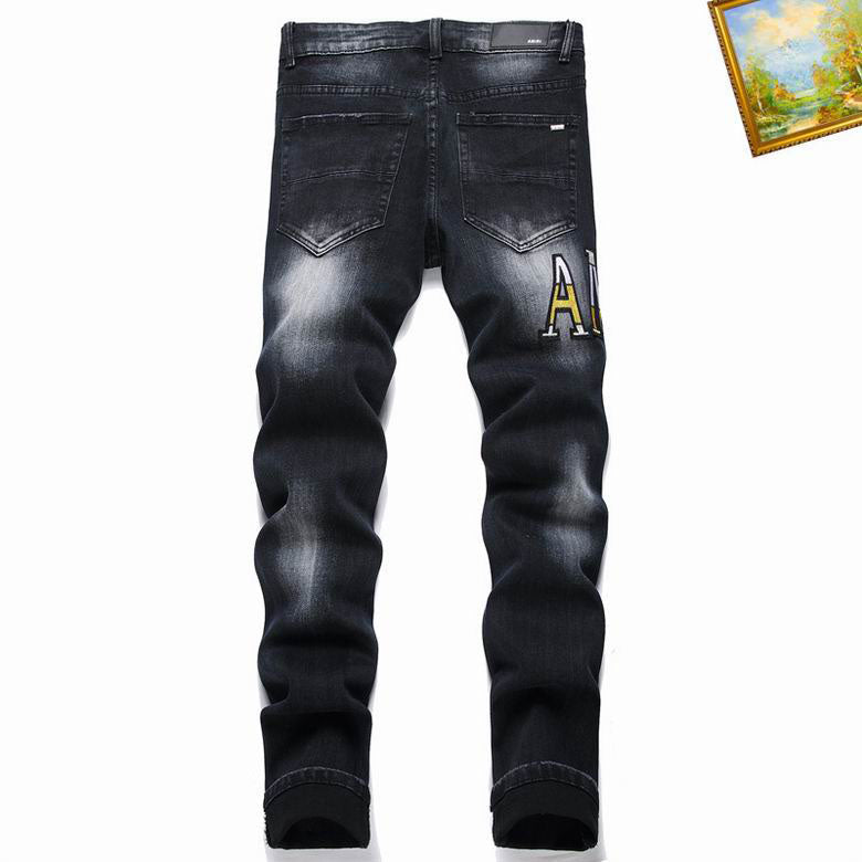 Men's Amiri Fashionable Casual Jeans Pants Size 28-38