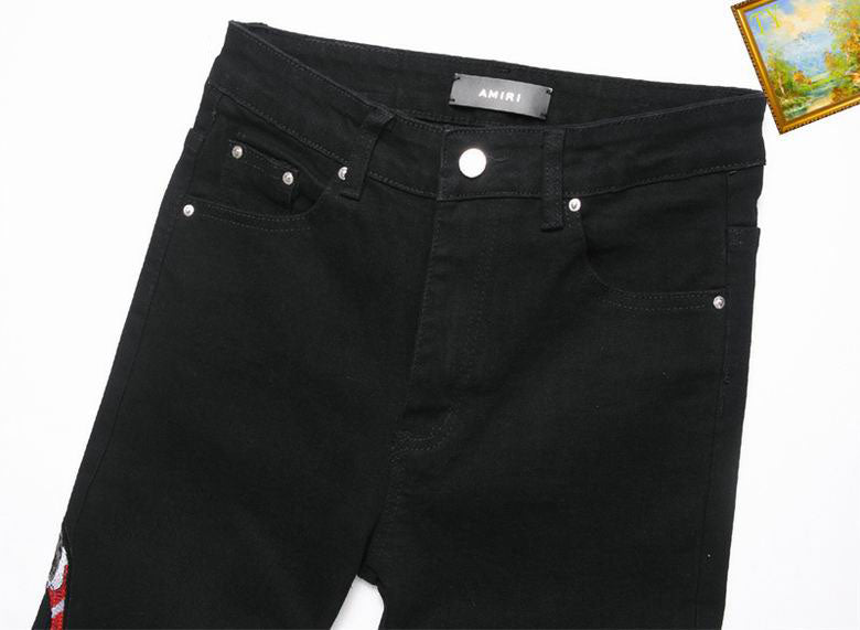 Men's Amiri Fashionable Casual Jeans Pants Size 28-38