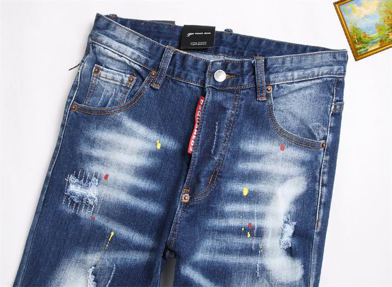 Men's Amiri Fashionable Casual Jeans Pants Size 28-38