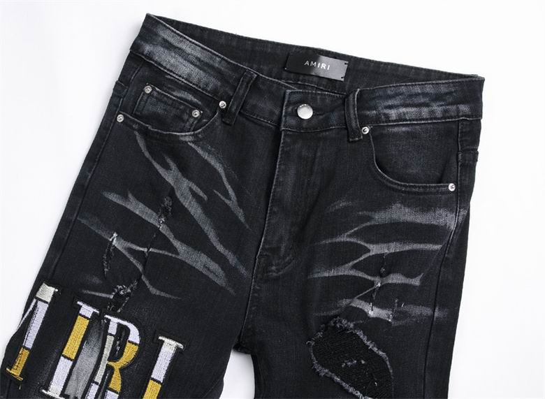 Men's Amiri Fashionable Casual Jeans Pants Size 28-38