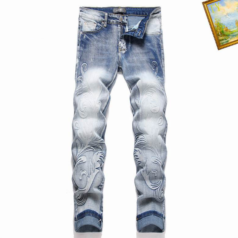 Men's Amiri Fashionable Casual Jeans Pants Size 29-38