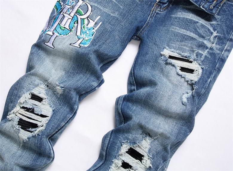 Men's Amiri Fashionable Casual Jeans Pants Size 29-38