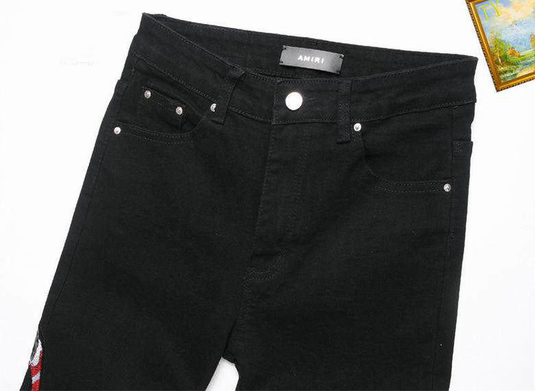 Men's Amiri Fashionable Casual Jeans Pants Size 29-38